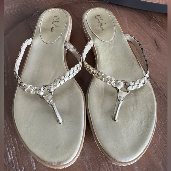 Cole Haan Nike Air Flip FlopThong Sandals Sz 9.5 - Picture 1 of 4
